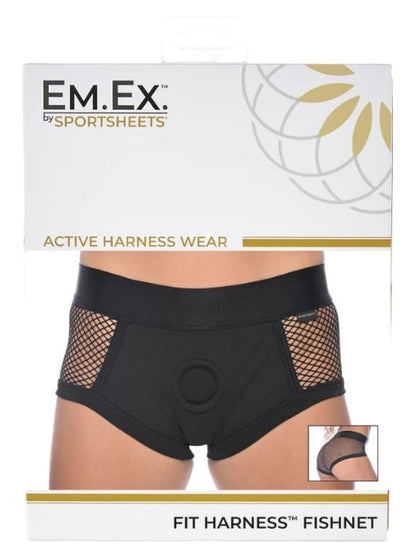 Sportsheets - Em.Ex. Fit Harness Fishnet M
