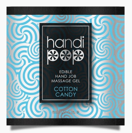 Sensuva - Handipop Cotton Candy Hand Job Massage Gel Single Use Packet