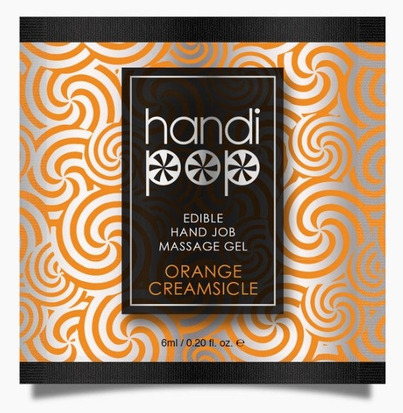 Sensuva - Handipop Orange Creamsicle Hand Job Massage Gel Single Use Packet