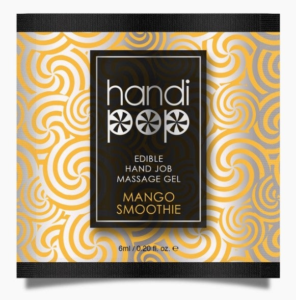Sensuva - Handipop Mango Smoothie Hand Job Massage Gel Single Use Packet