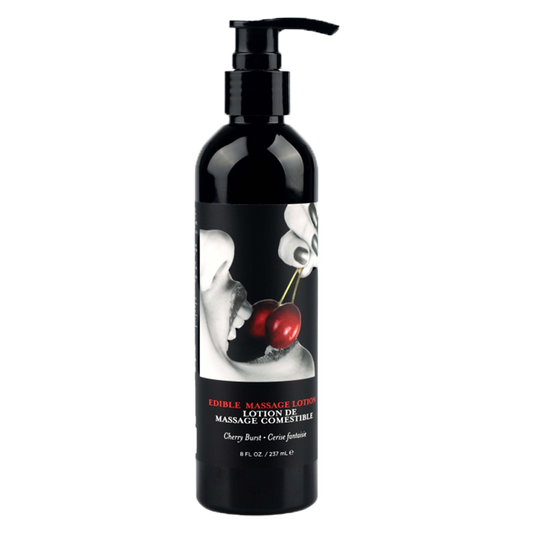 Edible Massage Lotion 8oz. Cherry
