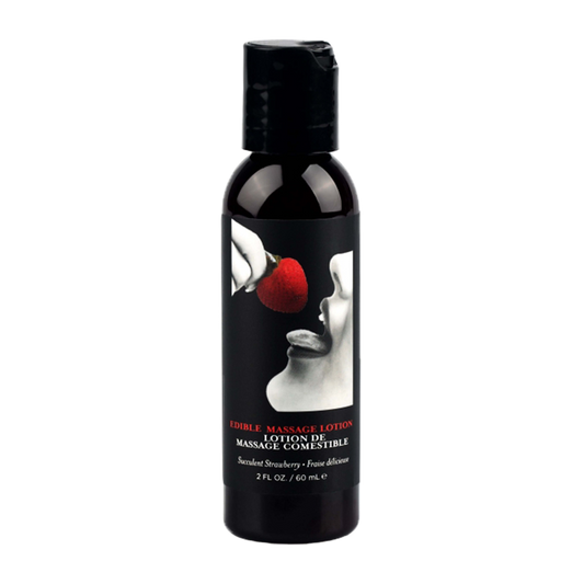Edible Massage Lotion 2oz. Strawberry