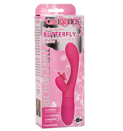 Rechargeable Butterfly Kiss Flutter - Pink