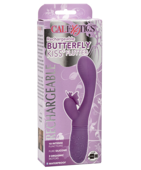 Rechargeable Butterfly Kiss Flutter - Purple