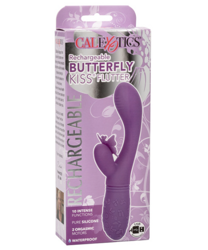 Rechargeable Butterfly Kiss Flutter - Purple