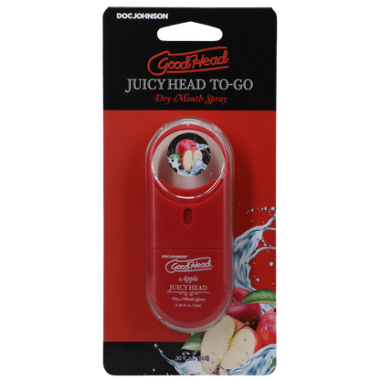 GoodHead - Juicy Head Dry Mouth Spray To-Go - Apple .30 fl. oz.