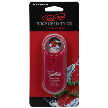 GoodHead - Juicy Head Dry Mouth Spray To-Go - Strawberry .30 fl. oz.