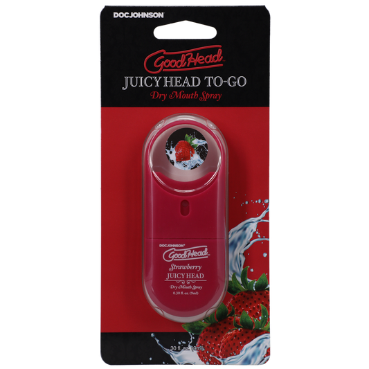 GoodHead - Juicy Head Dry Mouth Spray To-Go - Strawberry .30 fl. oz.