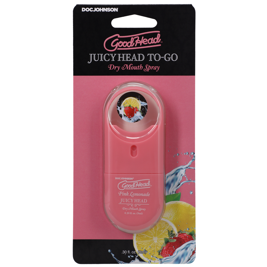 GoodHead - Juicy Head Dry Mouth Spray To-Go - Pink Lemonade .30 fl. oz.