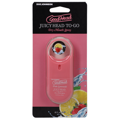 GoodHead - Juicy Head Dry Mouth Spray To-Go - Pink Lemonade .30 fl. oz.