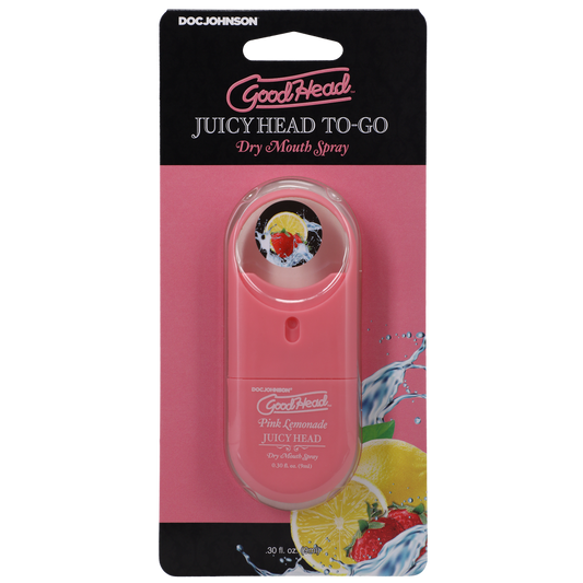 GoodHead - Juicy Head Dry Mouth Spray To-Go - Pink Lemonade .30 fl. oz.