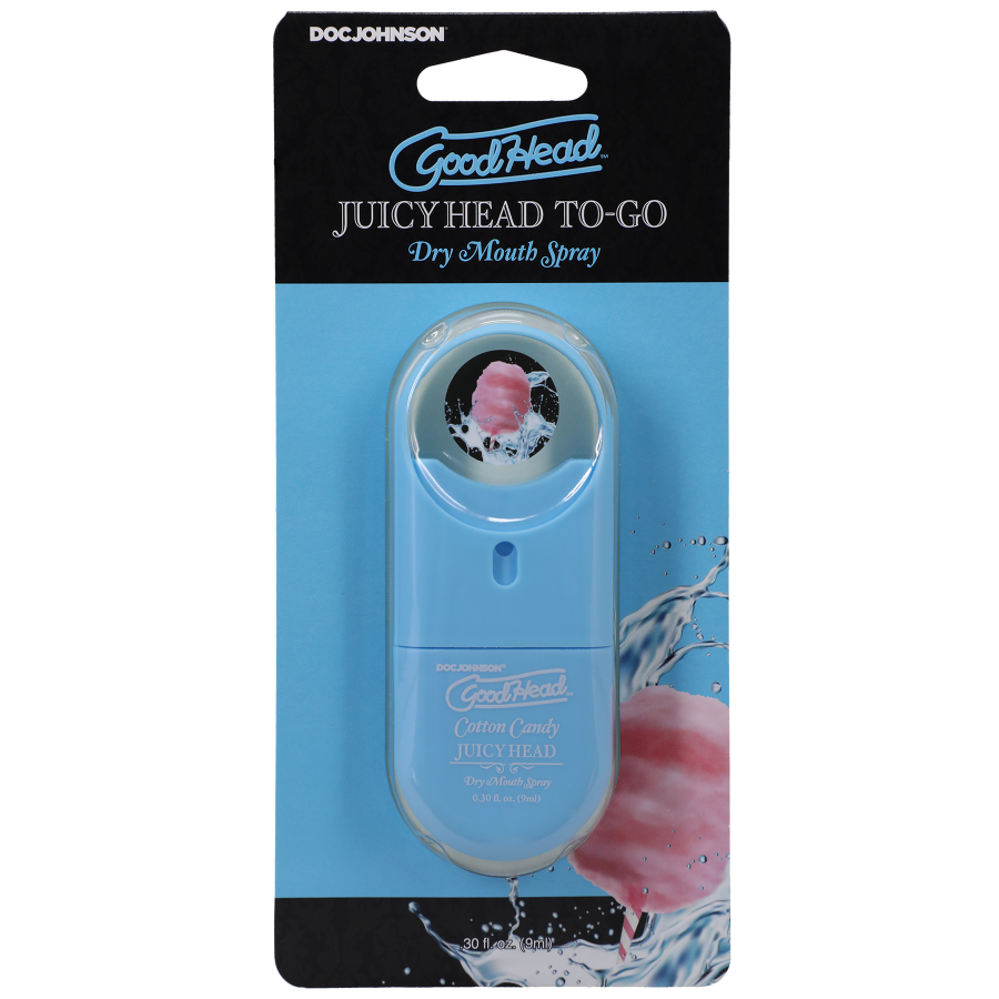 GoodHead - Juicy Head Dry Mouth Spray To-Go - Cotton Candy .30 fl. oz.
