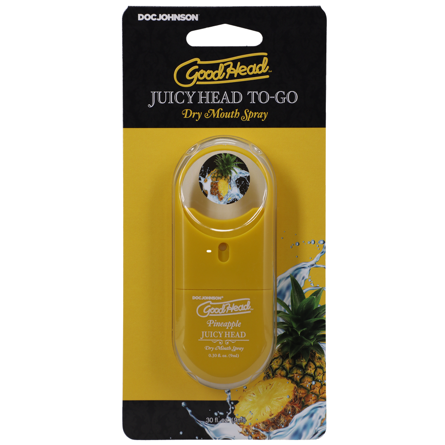 GoodHead - Juicy Head Dry Mouth Spray To-Go - Pineapple .30 fl. oz.