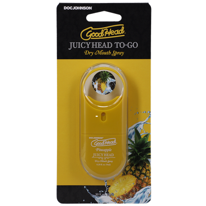 GoodHead - Juicy Head Dry Mouth Spray To-Go - Pineapple .30 fl. oz.
