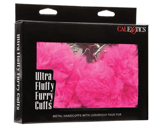 Ultra Fluffy Furry Cuffs - Pink
