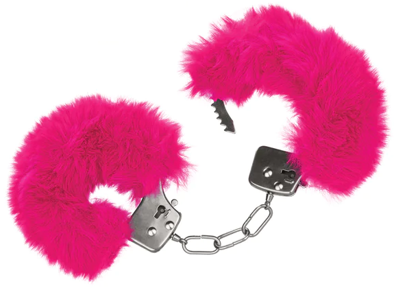 Ultra Fluffy Furry Cuffs - Pink