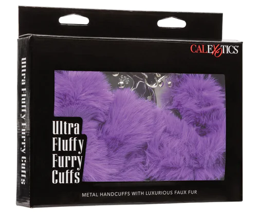 Ultra Fluffy Furry Cuffs - Purple