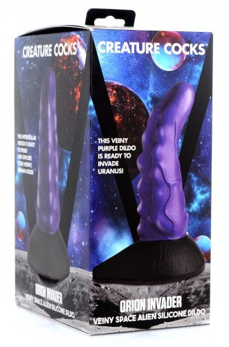 Creature Cocks - Orion Invader Veiny Space Alien Silicone Dildo