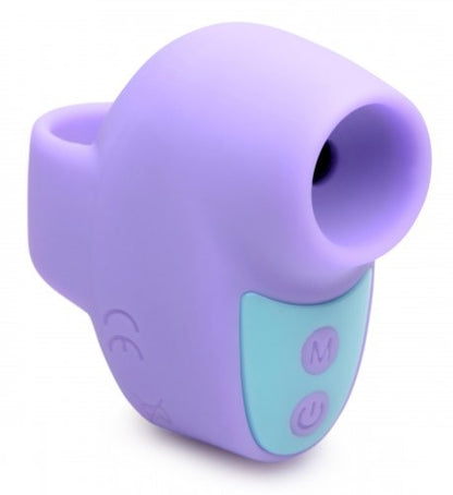 Shegasm - Mini 12X Mini Silicone Clit Stimulator - Purple