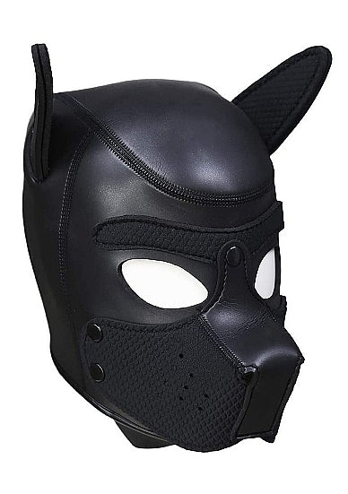 Shots - Ouch! - Neoprene Puppy Hood - Black