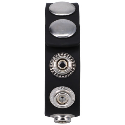 Rock Solid - The Silicone 5 Snap Black