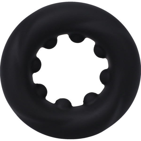 Rock Solid - The Twist - Silicone C-Ring Black