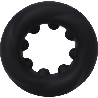 Rock Solid - The Twist - Silicone C-Ring Black