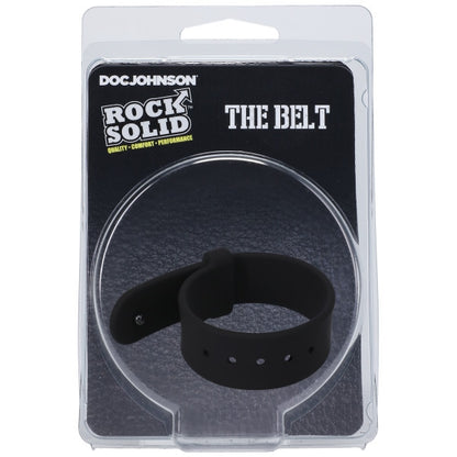 Rock Solid - The Belt (Adjustable) - Silicone C-Ring Black