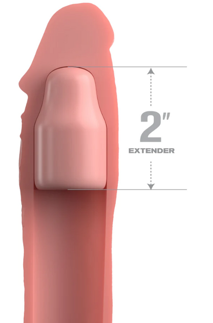 Fantasy X-tensions Elite 8" Sleeve with 2" Plug - Light