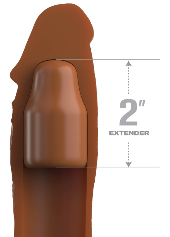 Fantasy X-tensions Elite 8" Sleeve with 2" Plug - Tan