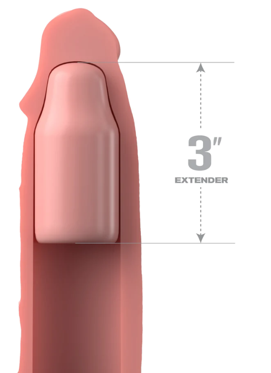 Fantasy X-tensions Elite 9" Sleeve with 3" Plug - Light