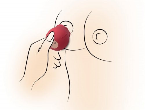 Bloomgasm 10X Wild Rose Red Silicone Suction Clit Stimulator