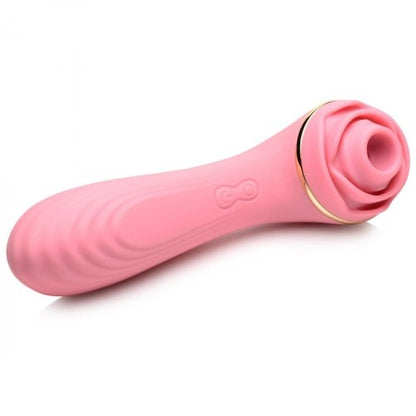 Bloomgasm Passion Petals 10X Silicone Suction Rose Vibrator - Pink