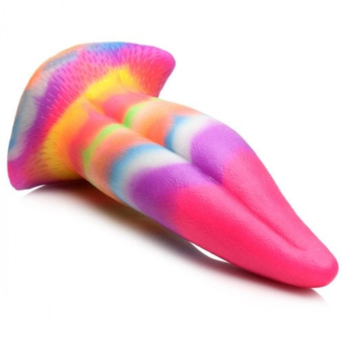 Creature Cocks - Unicorn Kiss Tongue Glow In The Dark Silicone Dildo