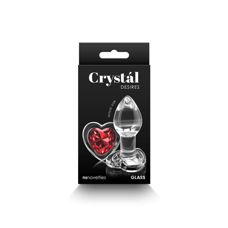 NS - Crystal - Desires - Red Heart - Small