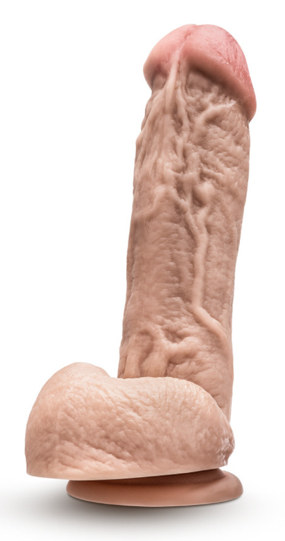 Blush - Dr. Skin - Mr. D - 8.5 Inch Dildo with Balls - Beige