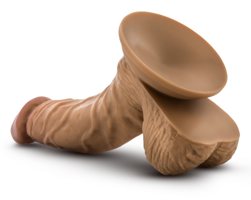 Blush - Dr. Skin - Dr. Stephen - 6.5 Inch Dildo With Balls - Tan