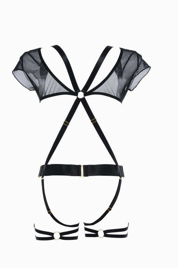 Adore St. Tropez Babe Black O/S