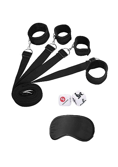 Shots - Ouch! B&W - Bed Bindings Restraint System