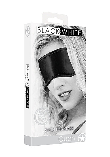 Shots - Ouch! B&W - Satin Eye-Mask