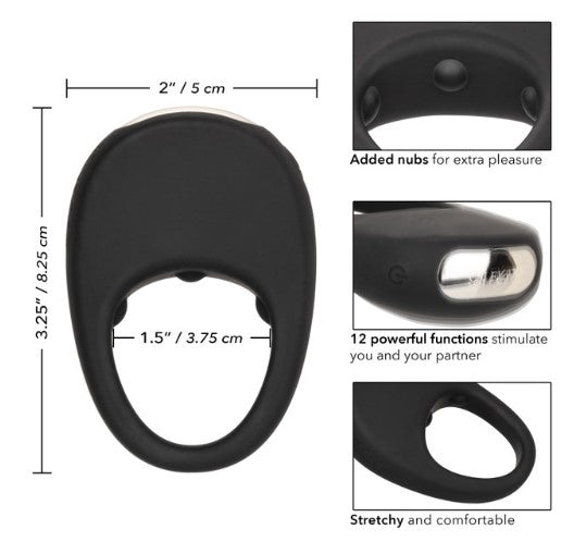 Couple's Enhancers Silicone Rechargeable Pleasure Ring