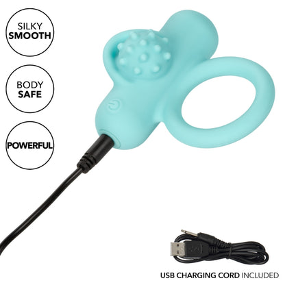 Couple's Enhancers Silicone Rechargeable Nubby Lover’s Delight