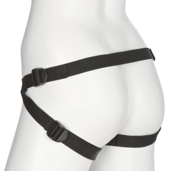 Vac-U-Lock Platinum - Luxe Harness w Plug Black