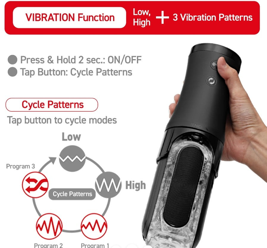 Tenga FLIP ZERO Electronic VibRotation Black