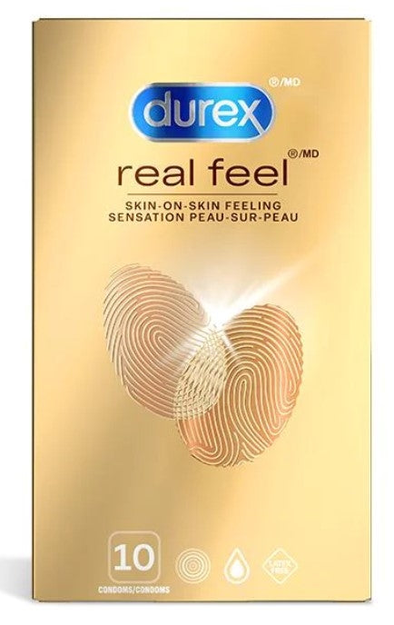 Durex Real Feel Latex-Free Condoms 10pk