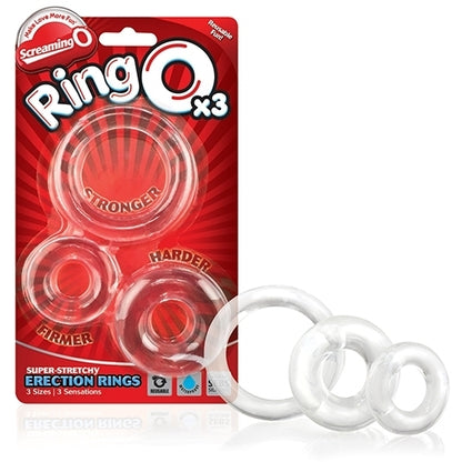 Screaming O - RingO x3 - Clear