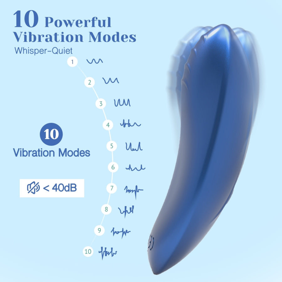 Wearable Panty Vibrator Metallic Color