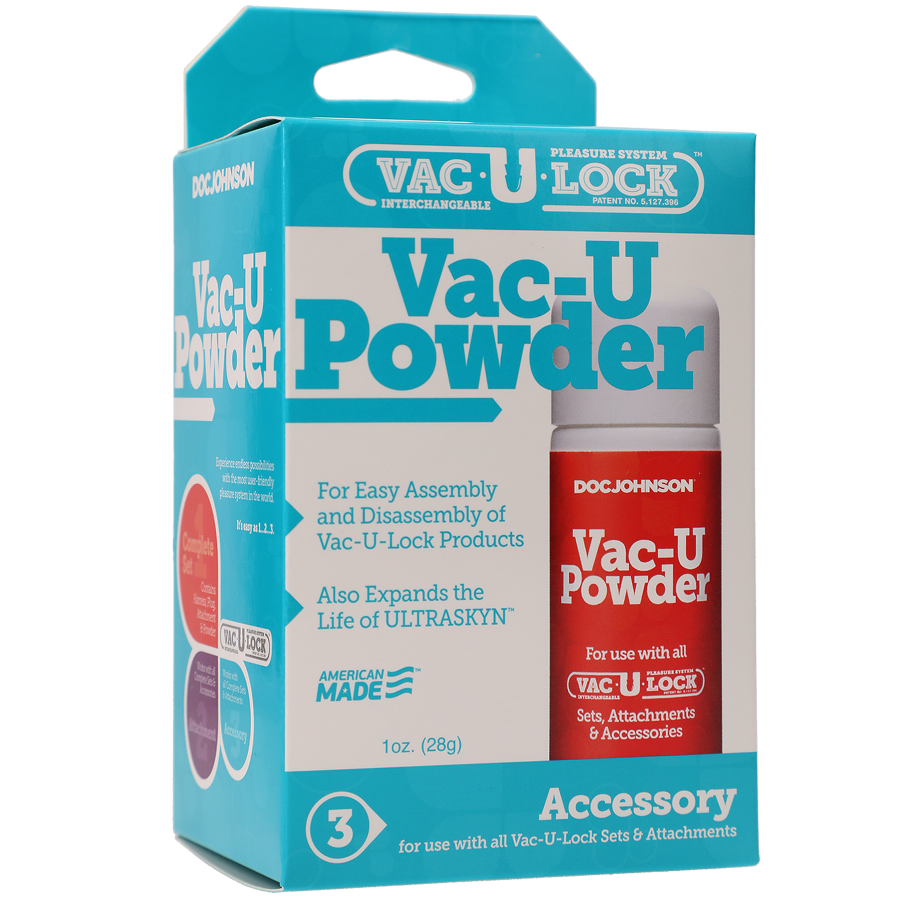 Vac-U-Lock - Vac-U Powder - White