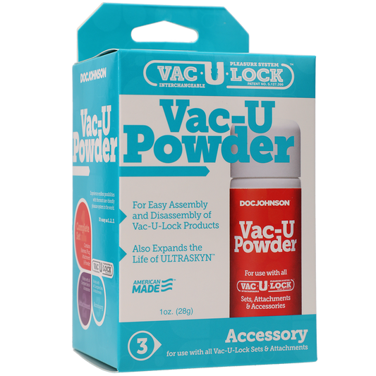 Vac-U-Lock - Vac-U Powder - White
