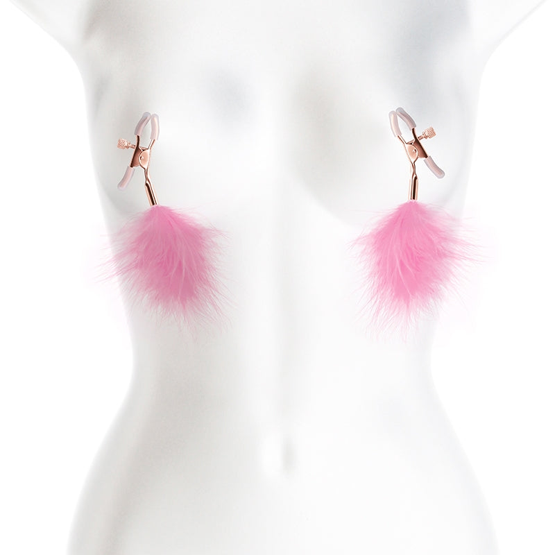 NS - Bound - Nipple Clamps - F1 - Pink